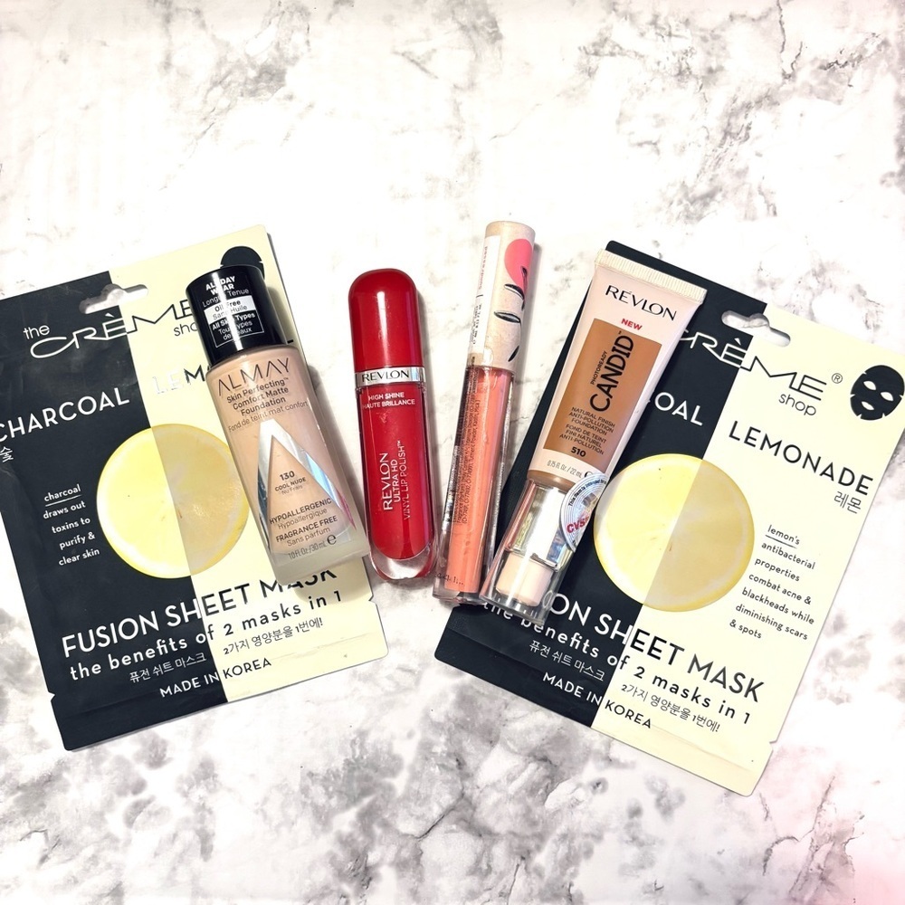 Lot of New Unopened Makeup Revlon Almay The Crème Shop